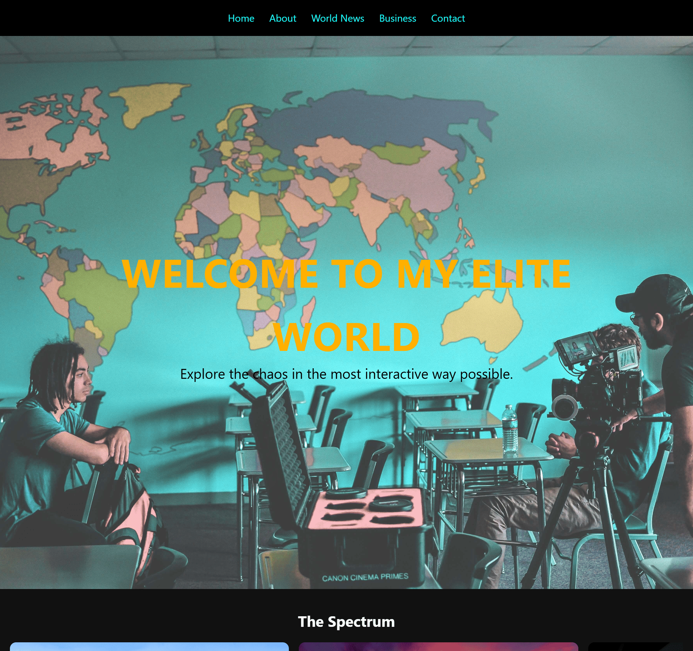 Behind the Smile Project Screenshot